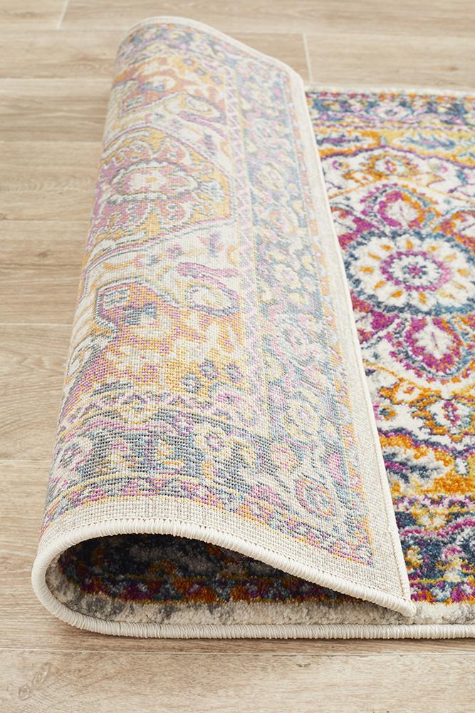 Ravella 207 Multi Polypropylene Runner Rug