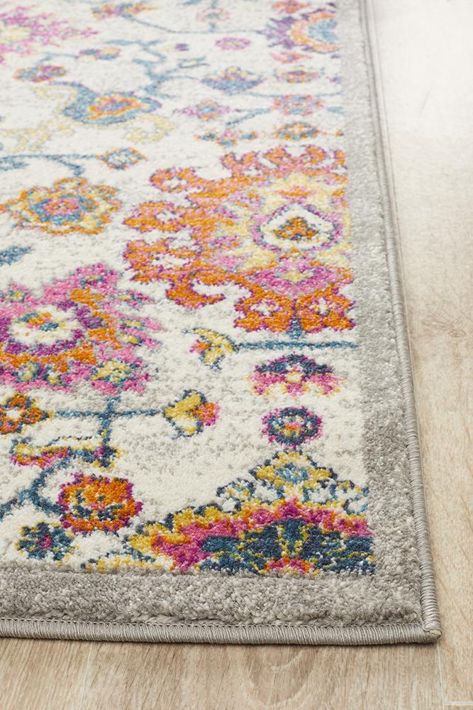 Ravella 208 Multi Polypropylene Runner Rug