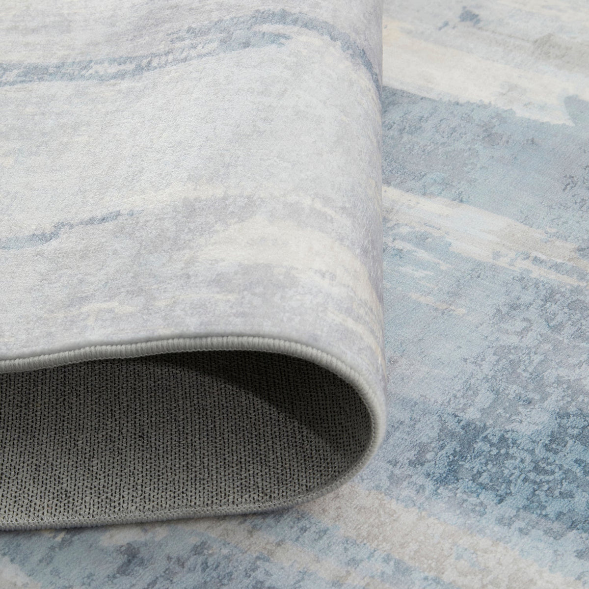 Rinasca Blue Washable Rug