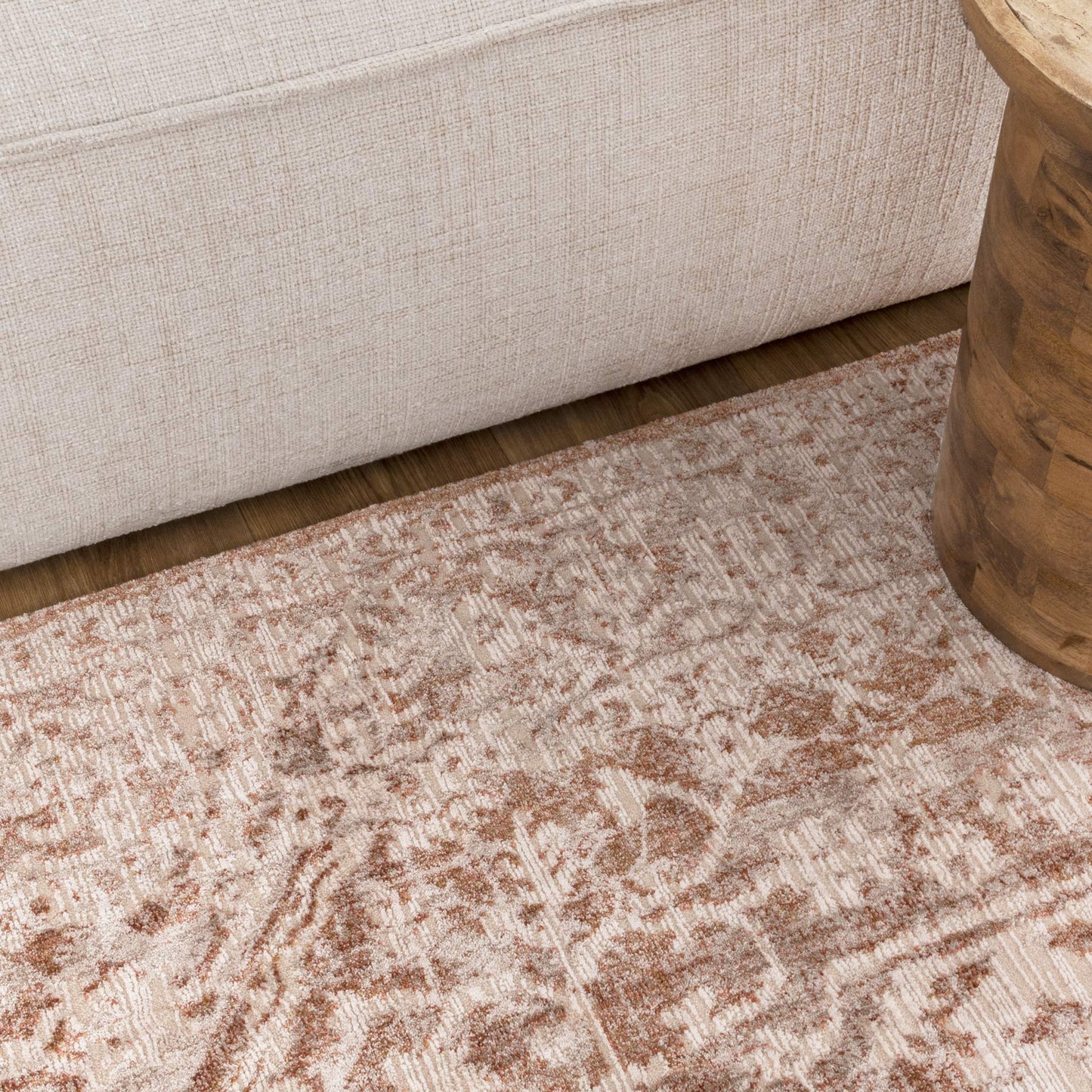 Solace Brown Vintage Rug
