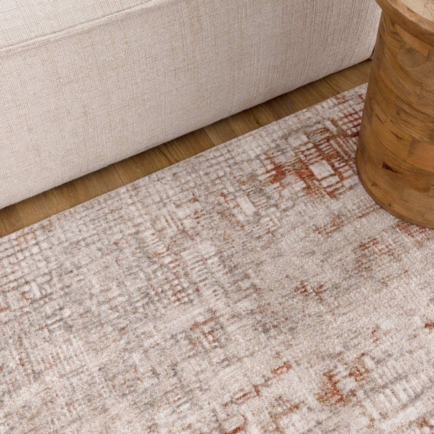 Solace Modern Brown Rug