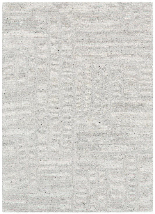 Serenity Silver Wool Rug — wool rug, natural fibres, Haus & Harbour