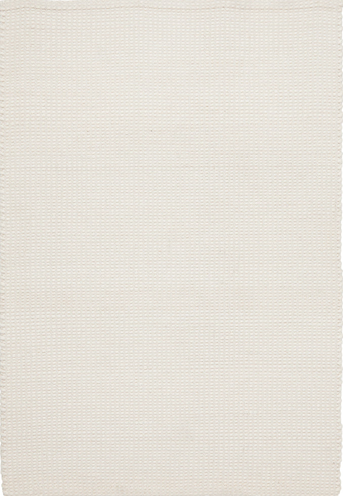 Halden White Wool Rug