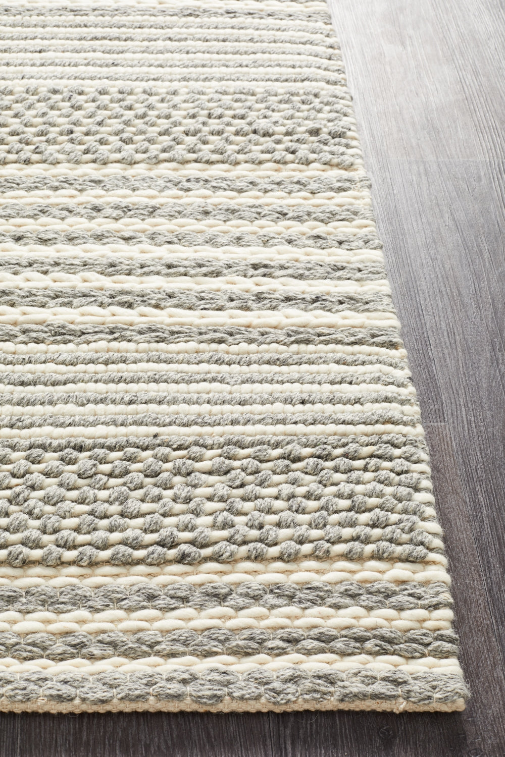 Halden Silver Wool Rug