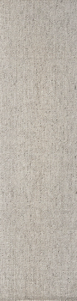 Selvia Beige Wool & Jute Runner Rug