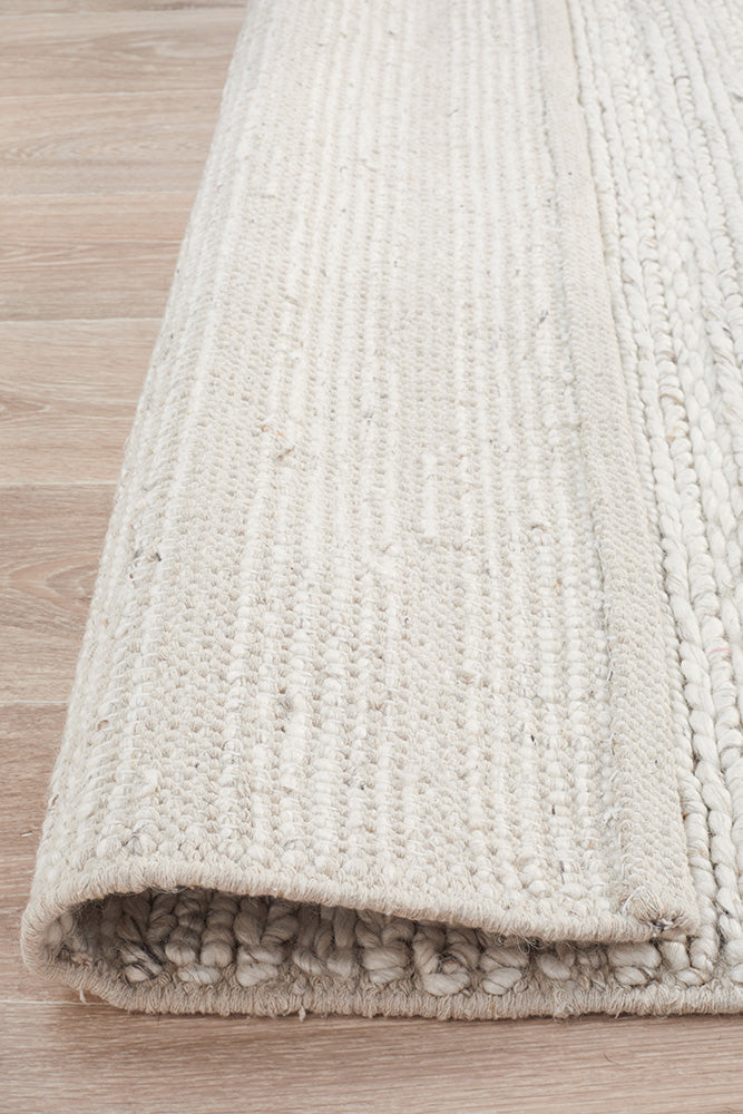 Sorrel Ivory Wool Rug