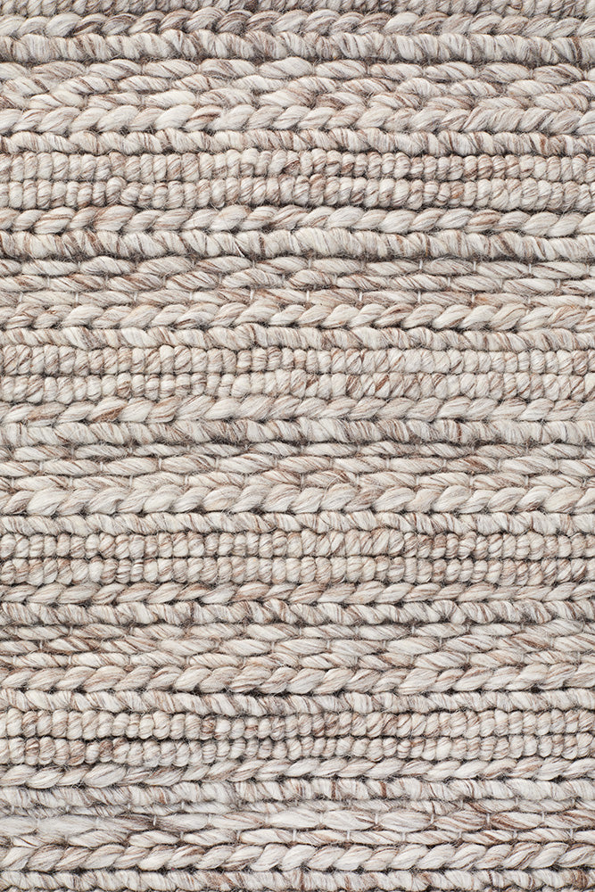 Sorrel Natural Beige Wool Rug