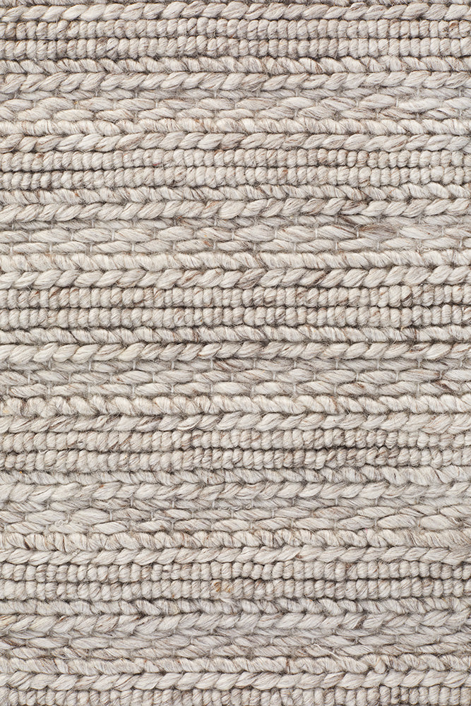 Sorrel Silver Wool Rug