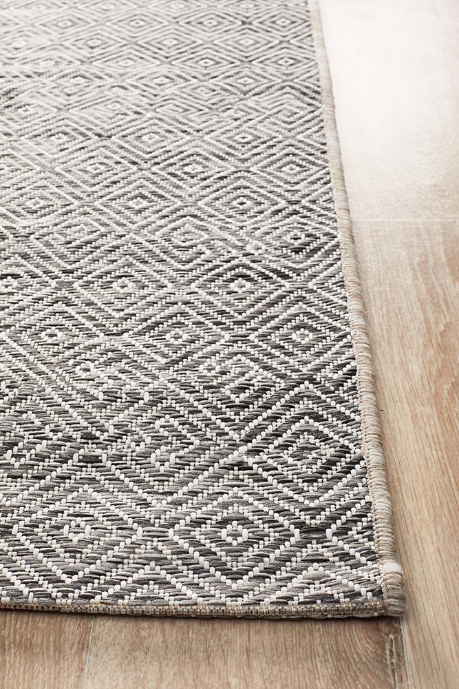 Terrazza Dove Brown Runner Rug
