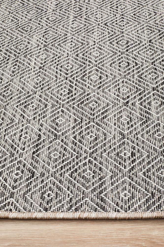 Terrazza Dove Brown Runner Rug