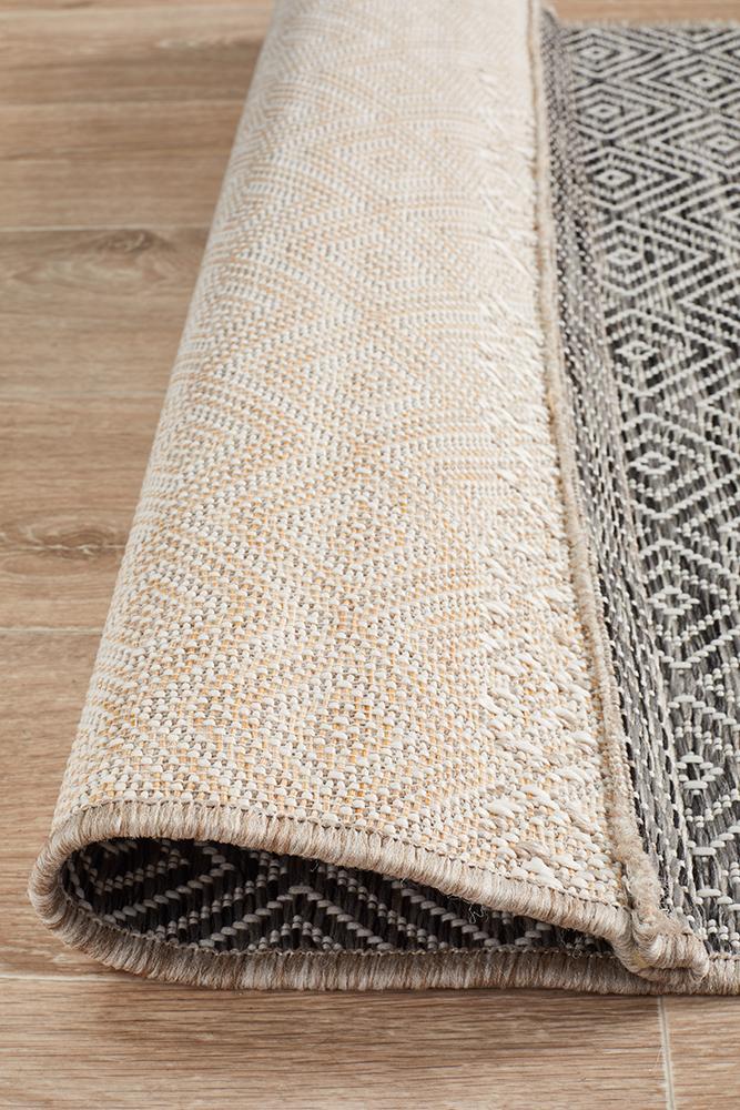 Terrazza Dove Brown Runner Rug