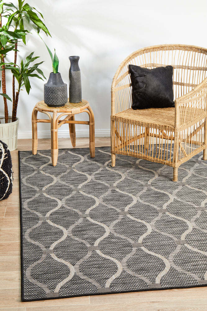 Terrazza Black Rug