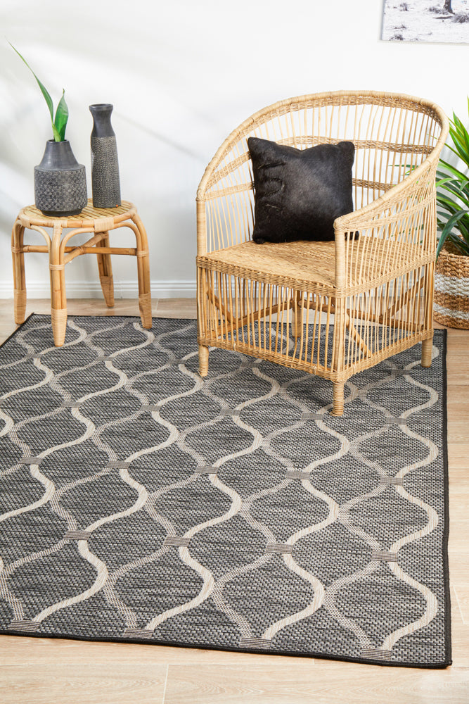 Terrazza Black Rug