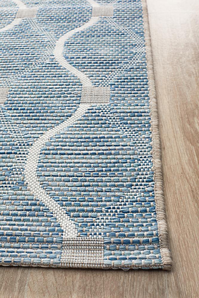 Terrazza Denim Runner Rug