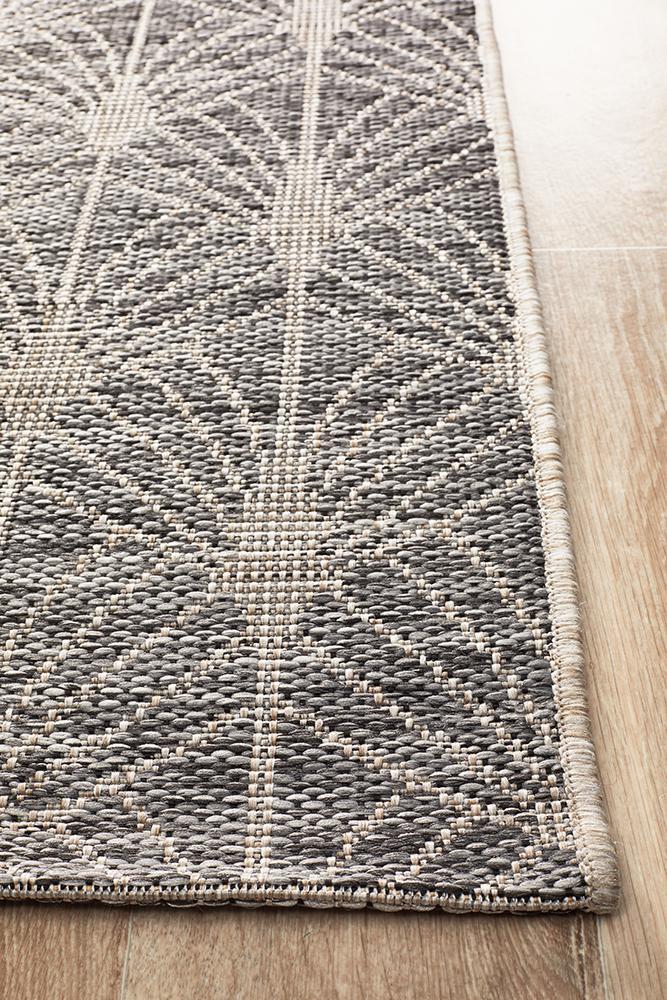 Terrazza Onyx Brown Runner Rug