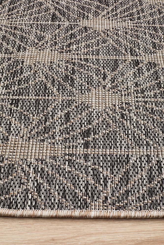 Terrazza Onyx Brown Runner Rug
