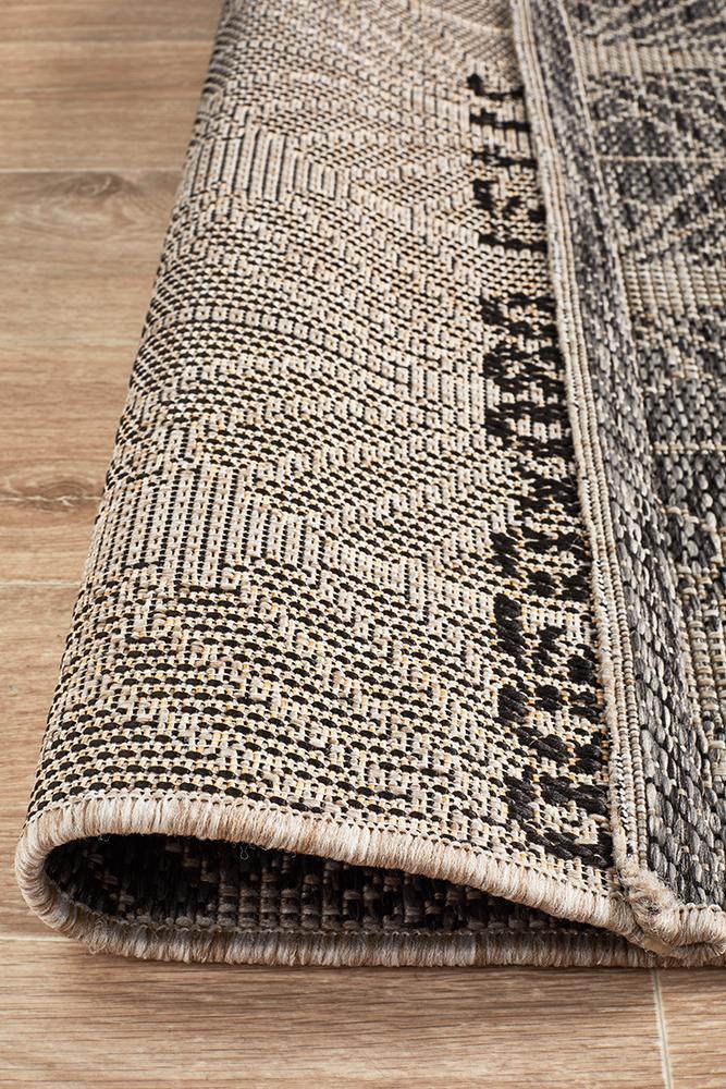 Terrazza Onyx Brown Runner Rug
