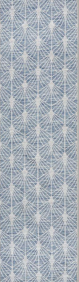 Terrazza Cobalt Blue Runner Rug