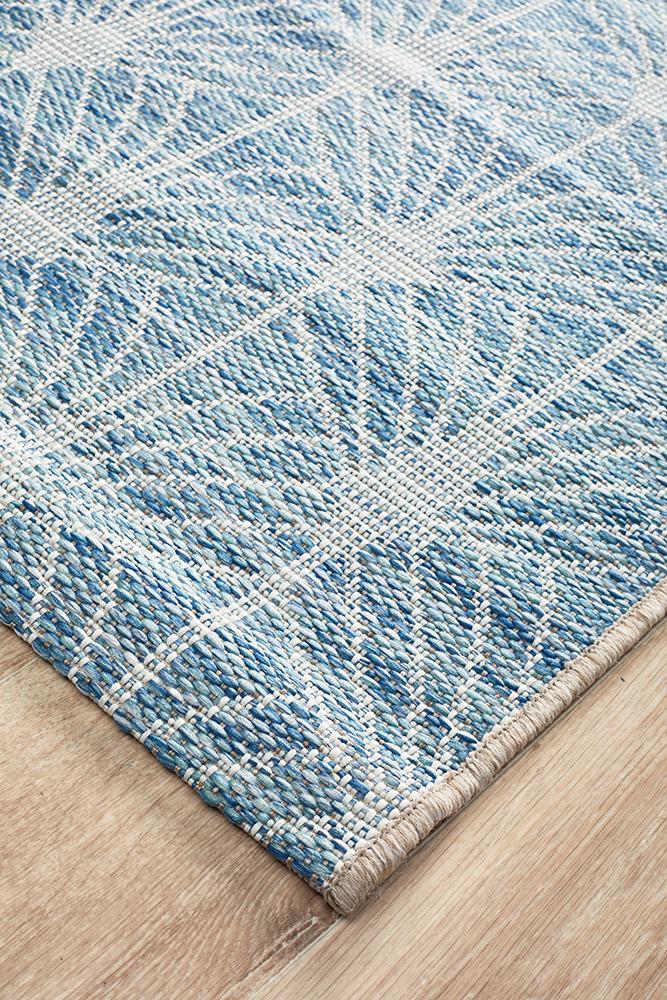 Terrazza Cobalt Blue Runner Rug