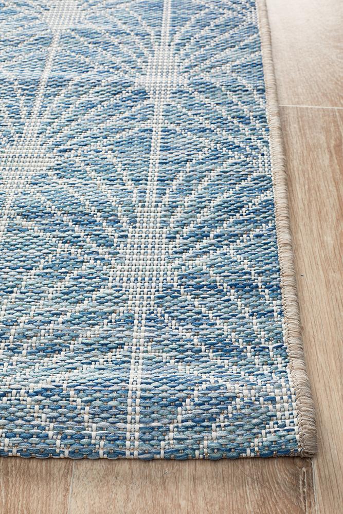 Terrazza Cobalt Blue Runner Rug