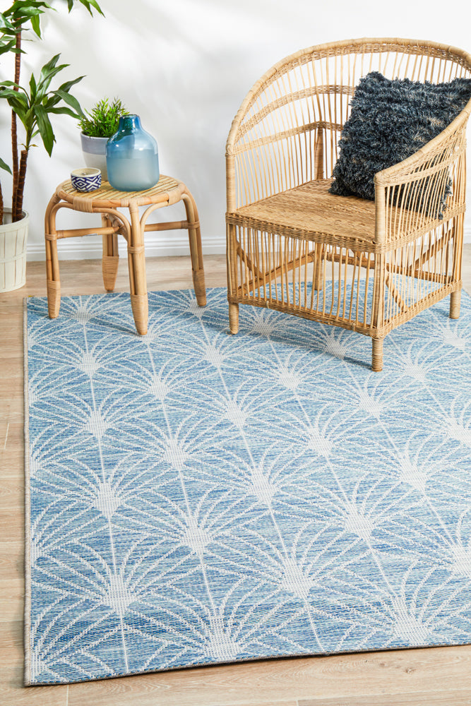 Terrazza Cobalt Blue Rug