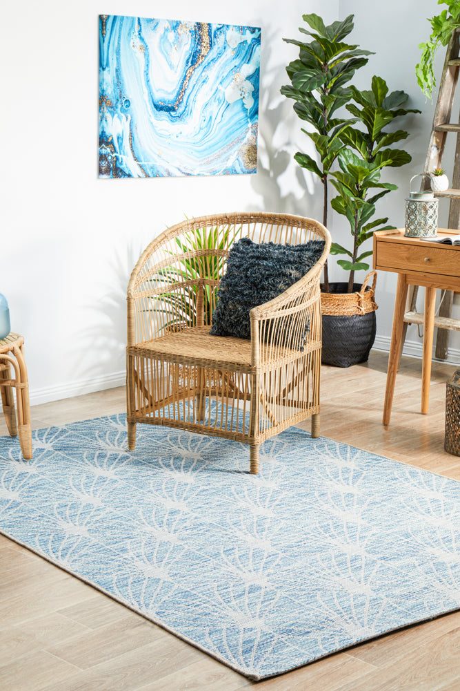 Terrazza Cobalt Blue Rug