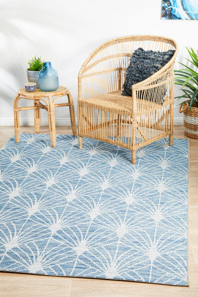 Terrazza Cobalt Blue Rug