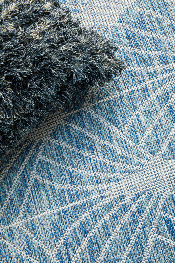 Terrazza Cobalt Blue Rug