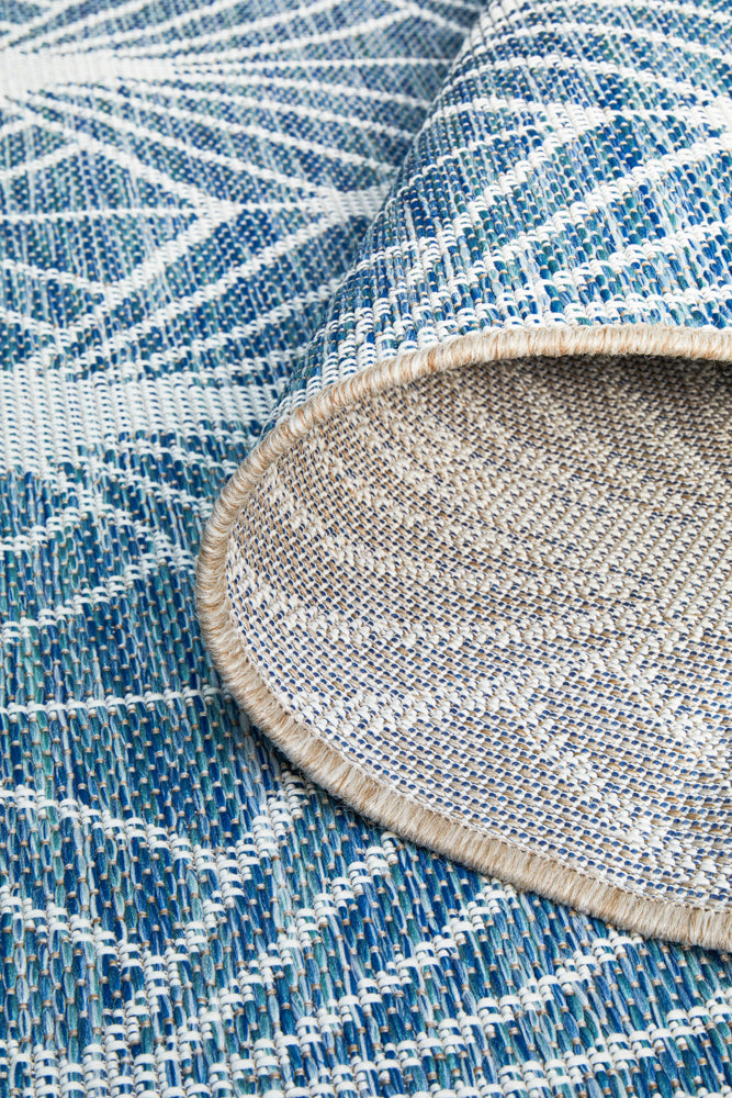Terrazza Cobalt Blue Rug