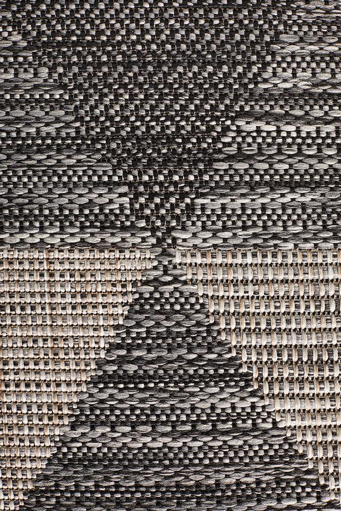 Terrazza Ink Brown Runner Rug