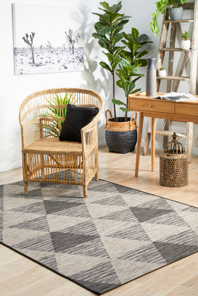 Terrazza Ink Brown Rug