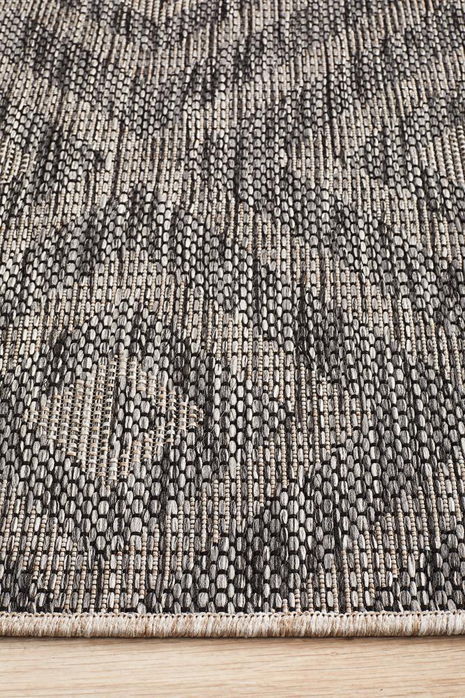 Terrazza Black Runner Rug