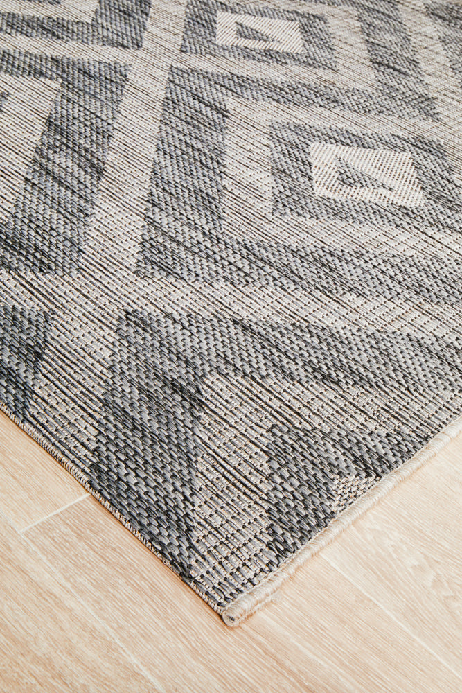 Terrazza Jet Brown Rug