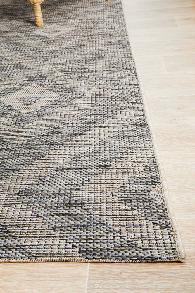 Terrazza Jet Brown Rug