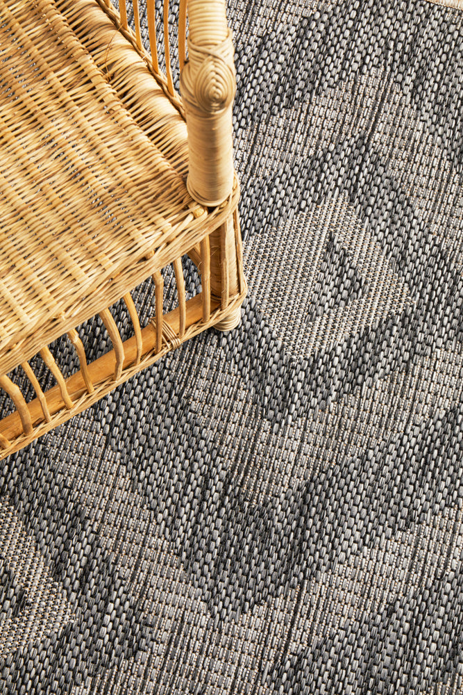 Terrazza Jet Brown Rug