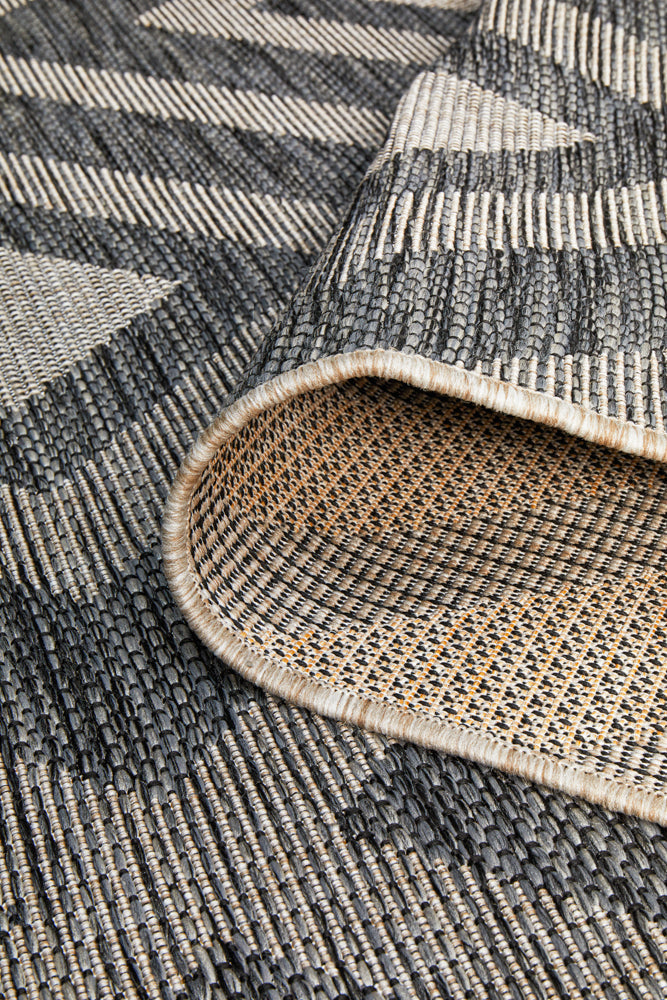 Terrazza Jet Brown Rug