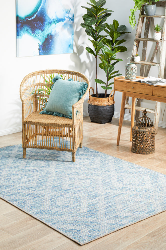 Terrazza Indigo Blue Rug