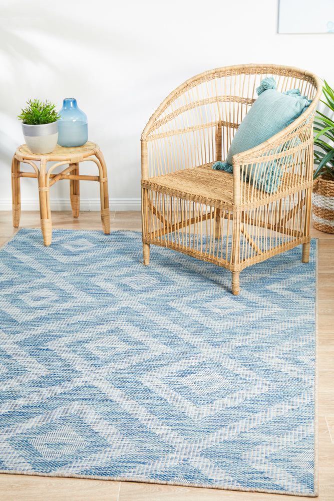 Terrazza Indigo Blue Rug