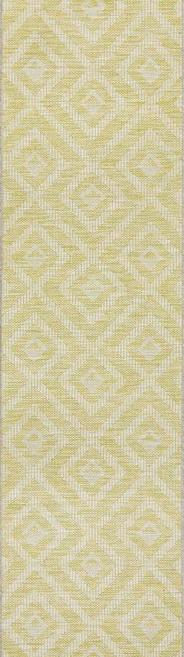 Terrazza Green Runner Rug