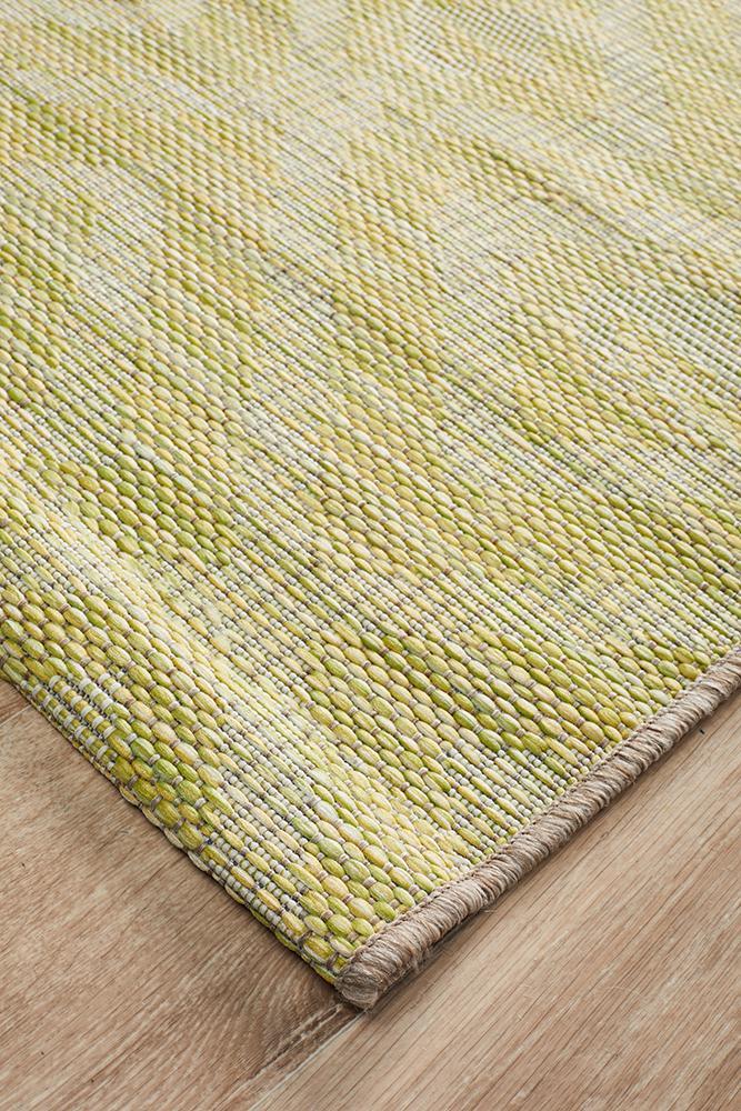 Terrazza Green Runner Rug