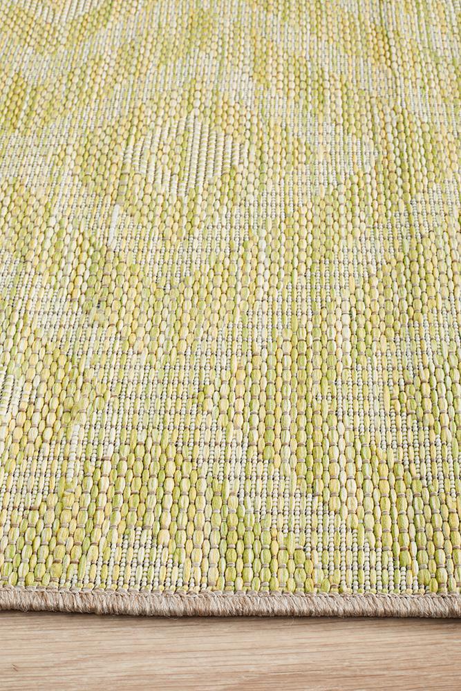 Terrazza Green Runner Rug