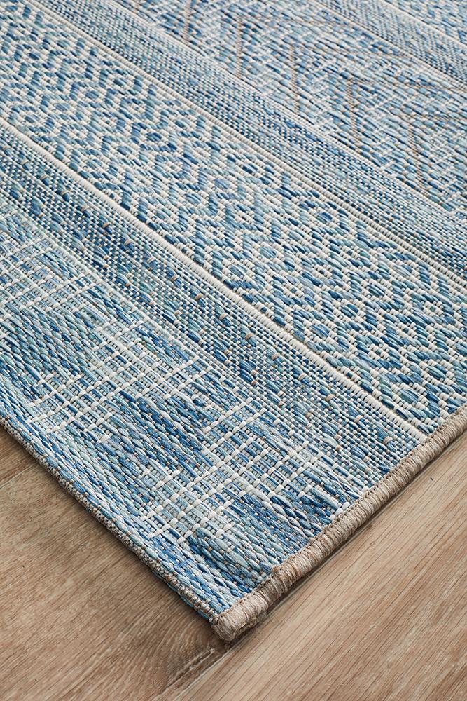 Terrazza Blue Runner Rug