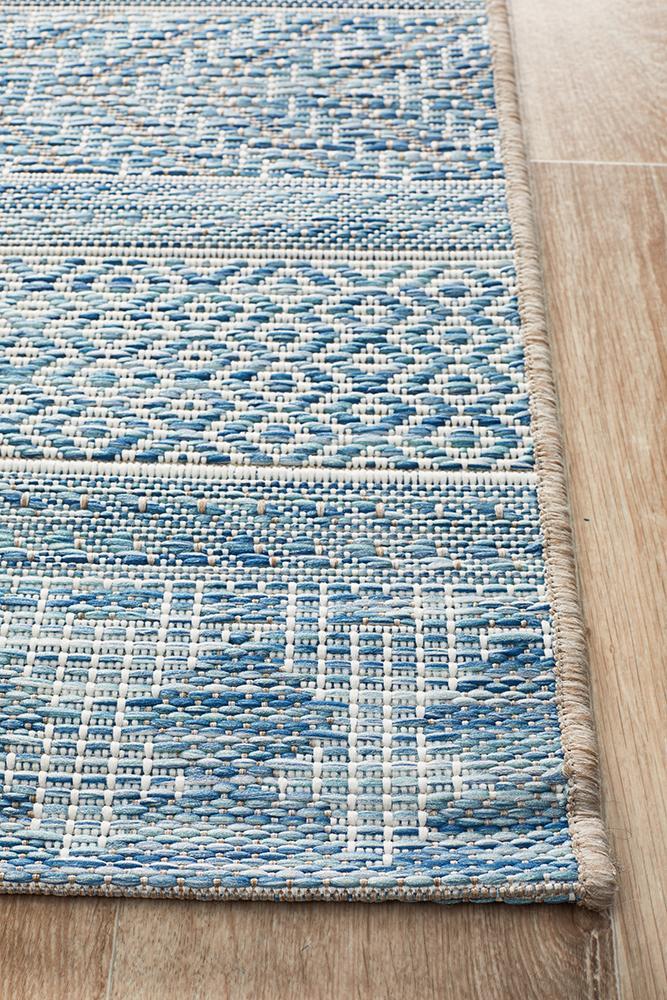 Terrazza Blue Runner Rug