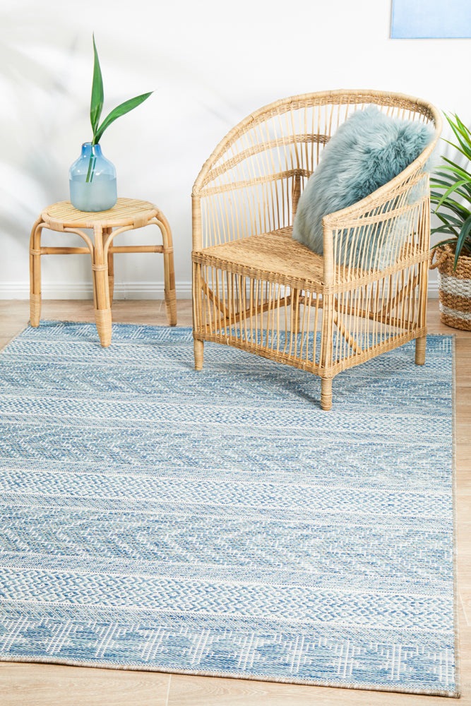 Terrazza Azure Blue Rug