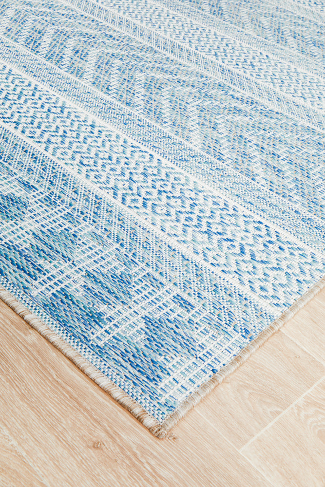 Terrazza Azure Blue Rug
