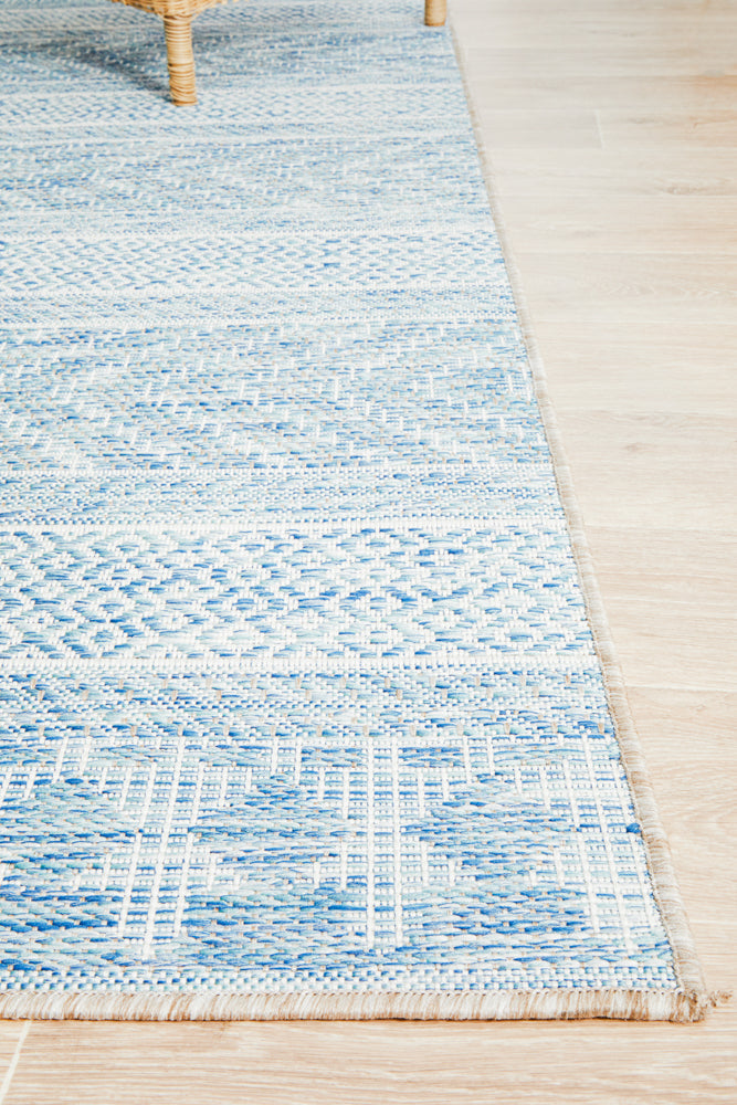 Terrazza Azure Blue Rug