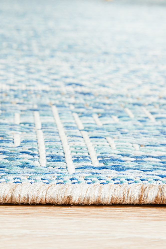 Terrazza Azure Blue Rug