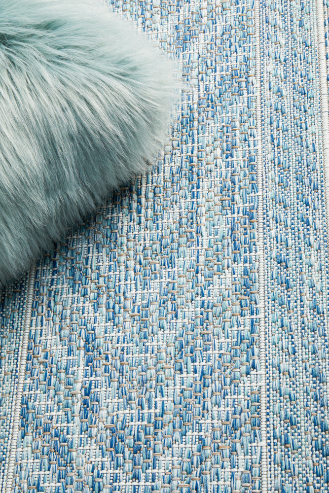Terrazza Azure Blue Rug