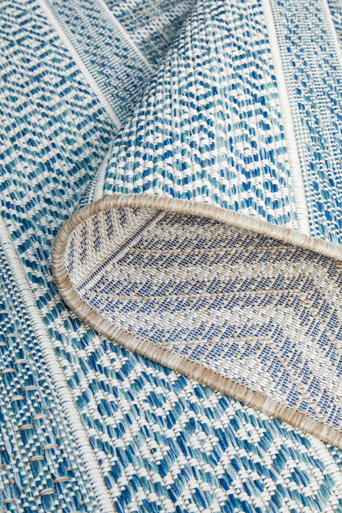 Terrazza Azure Blue Rug