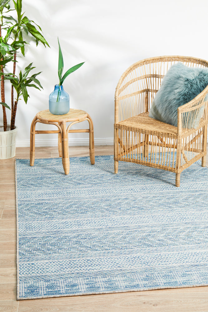 Terrazza Azure Blue Rug